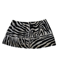 Zebra printed towel skirt
Elastic waistband
Unlined
Up-cycled
Each towel is up-cycled - there may be imperfections