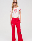 I Love You Heart Baby Top by For Love & Lemons - FINAL SALE