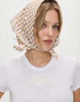 gingham scarf