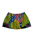 Floral printed towel skirt
Elastic waistband
Unlined
Up-cycled
Each towel is up-cycled - there may be imperfections
Length: 11.5" / Waist: 14"