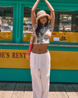 Woven pants. Elastic waist with drawstring closure. Side pockets. Unlined. white linen pants. white woven pants. throw on pants. beach pants. beach cover up. european summer. Cute casual outfit. Cute casual pants. beach outfit