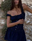 Christa Ruffle Mini Dress by Frankies Bikinis