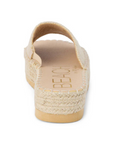 Platform braided raffia sandal
Padded insole
Slip on style
Jute/Synthetic