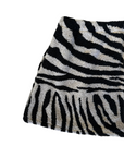 Zebra printed towel skirt
Elastic waistband
Unlined
Up-cycled
Each towel is up-cycled - there may be imperfections