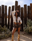 Heels In The Dirt Fringe Shorts - FINAL SALE
