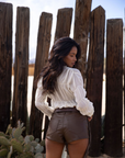 Heels In The Dirt Fringe Shorts - FINAL SALE