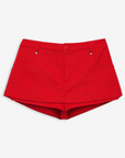 Lipstick Denim Mini Skort by For Love & Lemons - FINAL SALE