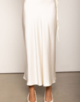 Satin maxi skirt
Bias cut
Adjustable waist tie
Side zipper closure
cream satin maxi skirt
holiday outfit
holiday skirt
new years outfit
ivory satin maxi skirt