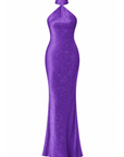 Delphine Satin Maxi Dress