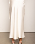 Satin maxi skirt
Bias cut
Adjustable waist tie
Side zipper closure
cream satin maxi skirt
holiday outfit
holiday skirt
new years outfit
ivory satin maxi skirt