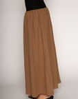 Color blocked woven linen maxi skirt
Jersey waistband
Unlined
Summer maxi dress
spring maxi dress