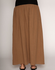 Color blocked woven linen maxi skirt
Jersey waistband
Unlined
Summer maxi dress
spring maxi dress
