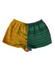 Graphic printed towel short
Elastic waistband
Unlined
Up-cycled
Each towel is up-cycled - there may be imperfections