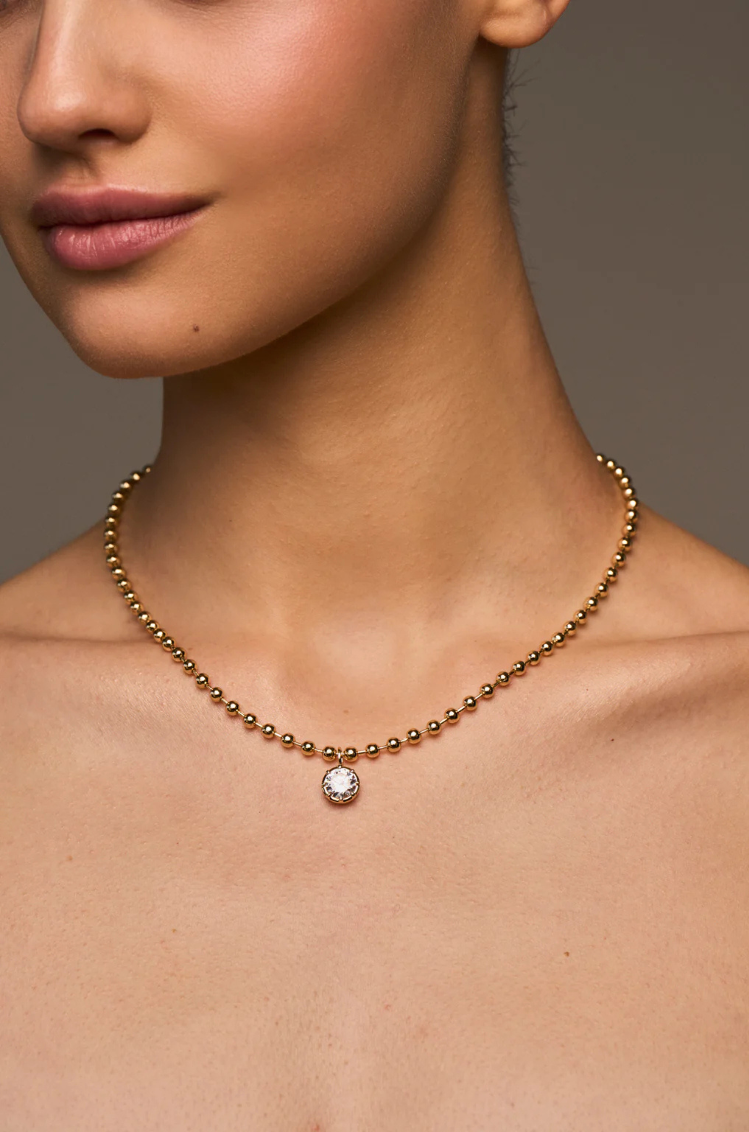 Cleo Ball Chain Necklace by Lili Claspe – SHOPLUNAB