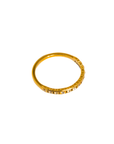 18K Gold Non-Tarnish Thin CZ Ring
18K Gold Plating
Stainless Steel
Cubic Zirconia
Size 7 Measurement: 0.682 Diameter/2.14 Circumference
Size 8 Measurement: 0.714 Diameter/2.24 Circumference
Lead-free/Nickel-safe/Hypoallergenic/Water Resistant
gold cz band ring