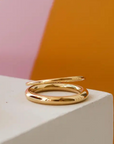 18K Gold Non-Tarnish Classic Double Band Ring
18K Gold Plating Stainless Steel
Size 7 Measurement: 0.682 Diameter/2.14 Circumference
Size 8 Measurement: 0.714 Diameter/2.24 Circumference
Lead and Nickel Free
Hypoallergenic
Water Resistant