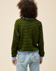 Stripe Vintage Sweatshirt Top by Daydreamer - FINAL SALE