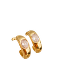 18K Gold Non-Tarnish CZ Classic C Hoop Earring
18K Gold Plating
Stainless Steel
Cubic Zirconia (CZ)
Measurement (L x W inch): 0.8 x 0.7
Lead-free
Nickel-safe
Hypoallergenic
Water Resistant