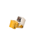 18K Gold Non-Tarnish Textured Two Toned Open Ring
18K Gold Plating
Stainless Steel
Silver Plating
Size 7 Measurement: 0.682 Diameter/2.14 Circumference
Lead-free/Nickel-safe/Hypoallergenic/Water Resistant