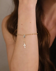 18k Gold Filled Beaded Rosary
Length: 7" with 2" extender chain
Hypoallergenic jewelry
Nickel Free
Water-resistant