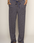 TOP:
blue and yellow Striped knit tube top
Side slits
Rubber grip lining
Unlined
BOTTOM:
blue and yellow Striped knit pants
Elastic waistband
Adjustable waistband tie
Unlined
cute loungewear
beach day outfit
fourth of july cute casual outfit
striped lounge pant set