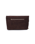 Crossbody faux suede purse
Removable chain strap
Outer zip pocket
Inner zip and slip pocket
Magnetic closure
Lined
Vegan Leather
chocolate brown faux seule clutch purse
fall bag
fall clutch