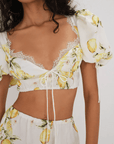 Alana Crop Top by For Love & Lemons - SHOPLUNAB