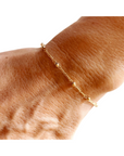 Isabella Gold Filled Bracelet by LUNA B