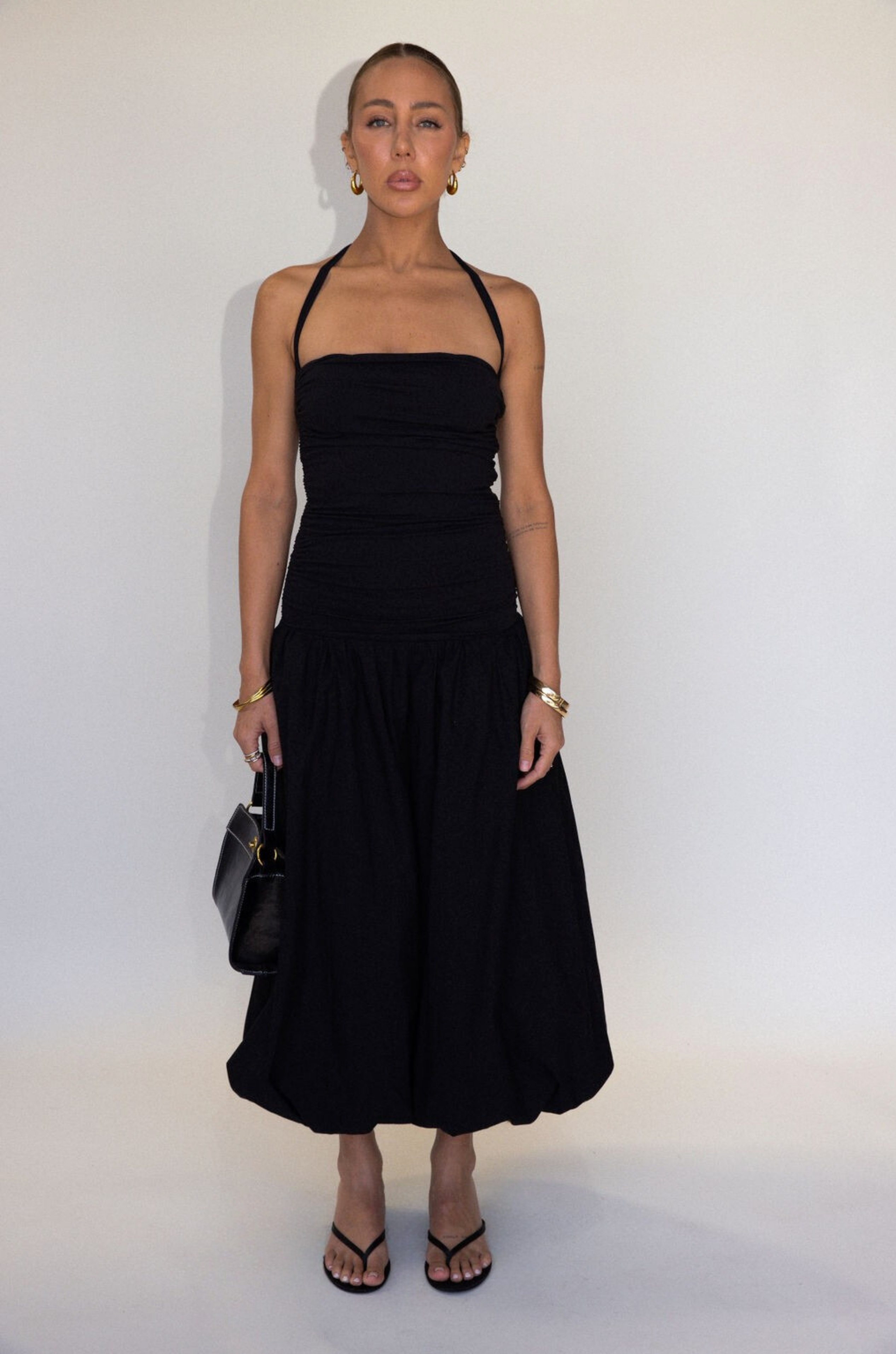 partially lined dress Tie-Front Mesh Dress, Semi Sheer Short Sleeves, Waist Tie, Fully Lined