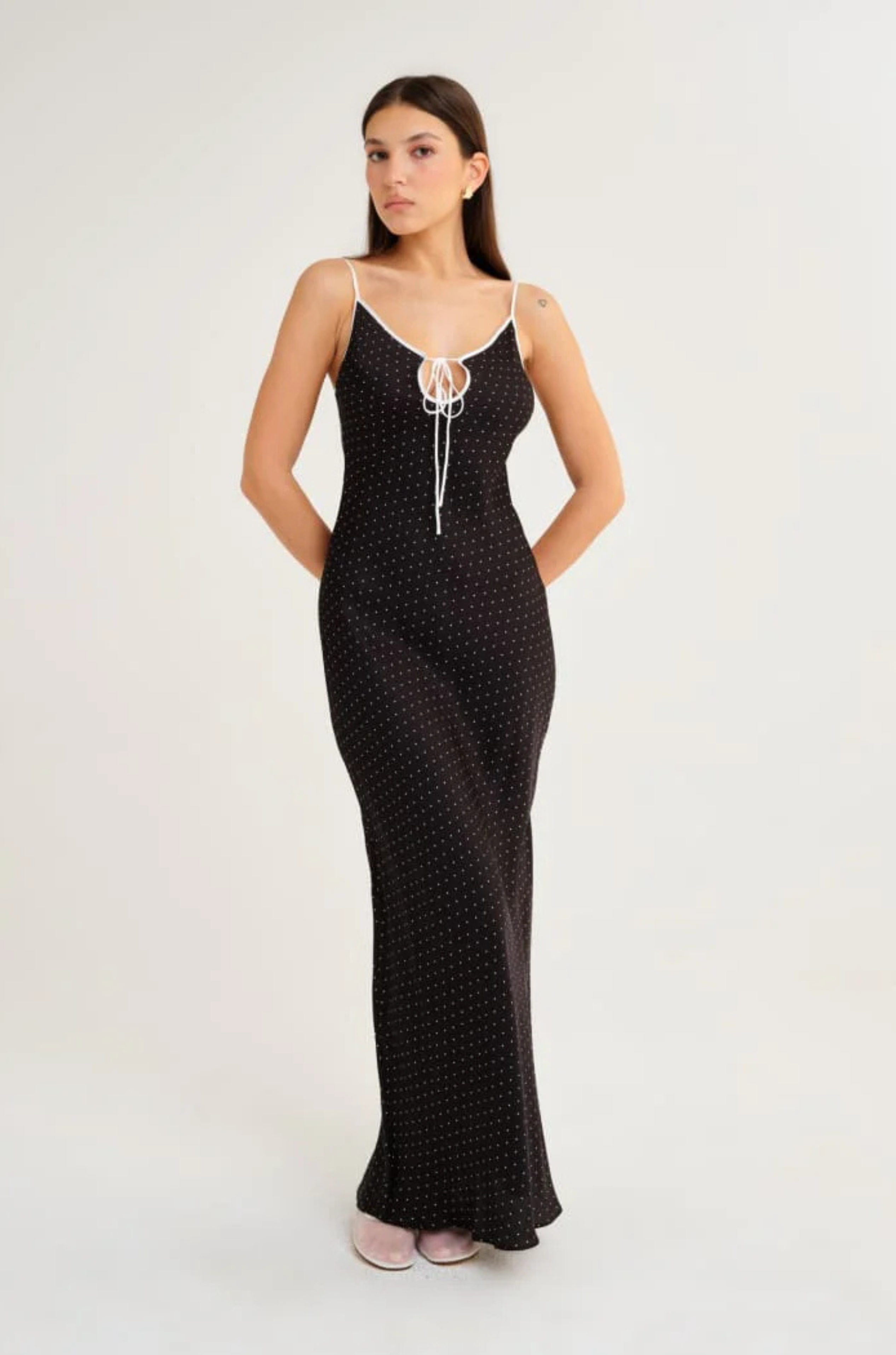 daytona maxi dress Daytona Pleated Floral Maxi Dress