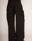 High waisted slack pants
4 pocket construction
Button fly closure
Pleating detail
Belt loops\Unlined
black slack pants
office pants
office wear
holiday outfit