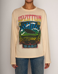 led zepplin Graphic top
Crewneck
Long sleeves