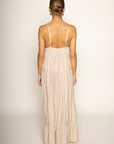 beige Woven ribbon cami maxi dress
Adjustable front tie
V-neckline
Adjustable straps
Unlined
spring maxi dress
summer maxi dress
vacation dress