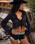 black Floral embroidered faux suede micro shorts. coachella shorts outfit. stagecoach shorts outfit. festival shorts outfit.
