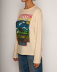 led zepplin Graphic top
Crewneck
Long sleeves