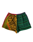 Striped and graphic printed towel short
Elastic waistband
Unlined
Up-cycled
Each towel is up-cycled - there may be imperfections