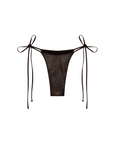 Divine Leather Bottom by Frankies Bikinis