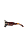 tort frame yellow lens modern aviator banbe sunglasses