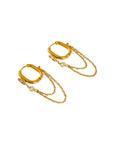 Lucienne Chain Earrings by LUNA B