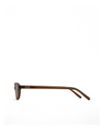brown Oval sunglasses
Gold hardware engraved with Banbé logo on outer left arm
Scratch resistant/category 3/polarised lens
100% UV protection
Acetate frame
Width: 10.4cm / Lens Height: 3cm / Arm Length: 14cm / Nose Bridge: 1.9cm
