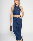 Denim on Denim Top - FINAL SALE