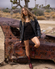 Sunshine Crochet Mini Dress by Frankies Bikinis - FINAL SALE