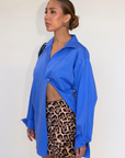 Animal printed leopard satin mini skirt
Side hook and eye and zipper closures
Fully lined