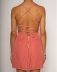 Gingham woven dress
Adjustable crisscross back tie straps
Back hook and eye and zipper closure
Fully lined
red Summer gingham Dress