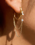 Lucienne Chain Earrings by LUNA B