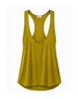 Satin chartreuse green tank top
Piping trim detail
Raceback
U neckline
Unlined