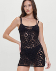 Sunshine Crochet Mini Dress by Frankies Bikinis - FINAL SALE