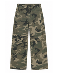 Camo printed pants
5 pocket construction
Button fly closure
Belt loops
Unlined