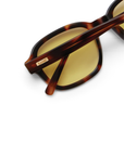 Oversized square sunglasses
Featuring striking yellow lenses paired with a contrasting tortoiseshell frame
Acetate frame
100% UV protection
Gold foil style detailing on inner right arm
Width: 12.9cm / Lens Heigh: 3.67cm / Arm Length: 14cm / Nose Bridge: 1.9cm
