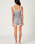 Gingham printed bloomer shorts
Elastic waistband with delicate bow detail
Eyelet lace trim
Fully lined
black and white gingham bloomer shorts